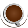 Cup Of Coffee Air View By Calerov Clip Art